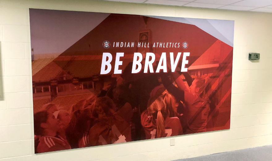 Indian-Hill-Athletics-Wall-Graphic